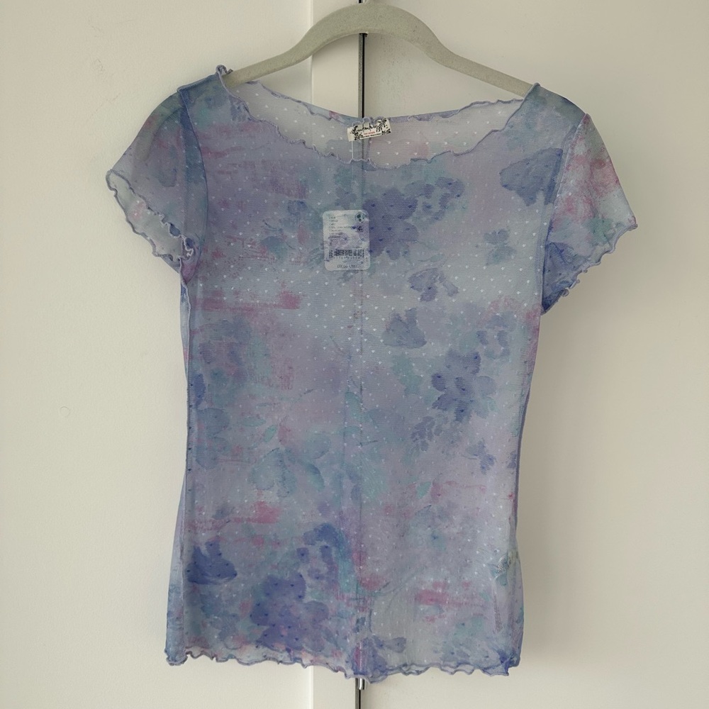 FP Floral Sheer Top